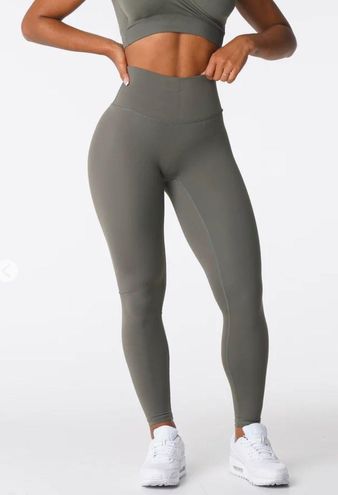 NVGTN Khaki Green Signature 2.0 Leggings Size XL - $35 New With