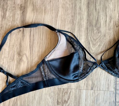 Victoria's Secret Very Sexy Unlined Plunge Bra Black - $13 - From