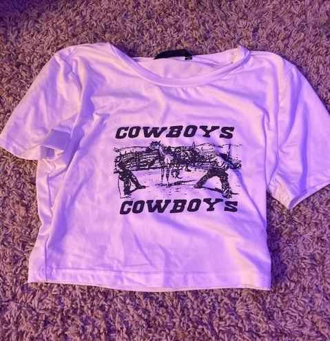 SheIn cowboy shirt White - $15 - From laila