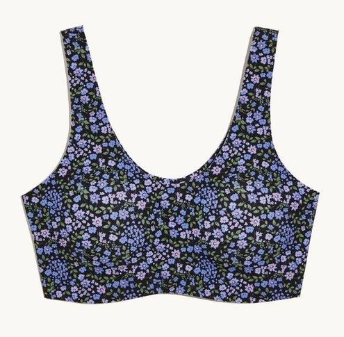 Knix LuxeLift Pullover Bra: Garden Daze Ditsy Floral - $35 - From