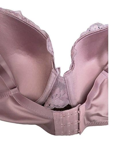 Laura Ashley Pink Purple Lace Nylon Blend Stretch Underwire Bra Women's  Size 42D - $19 - From Taylor