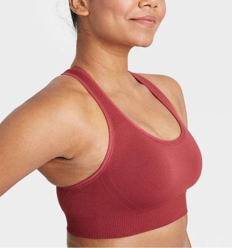 All In Motion Sport Bra XXL Bralette Racerback Athletic Work Out Burgundy  Tank - $16 New With Tags - From Alexis