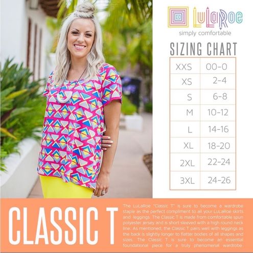 LuLaRoe Classic T Size XS - $13 New With Tags - From Taylor