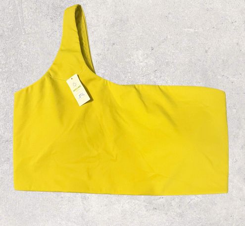 Aerie Offline by Goals One Shoulder Sports Bra Green Size XL - $27 (43% Off  Retail) New With Tags - From Gel