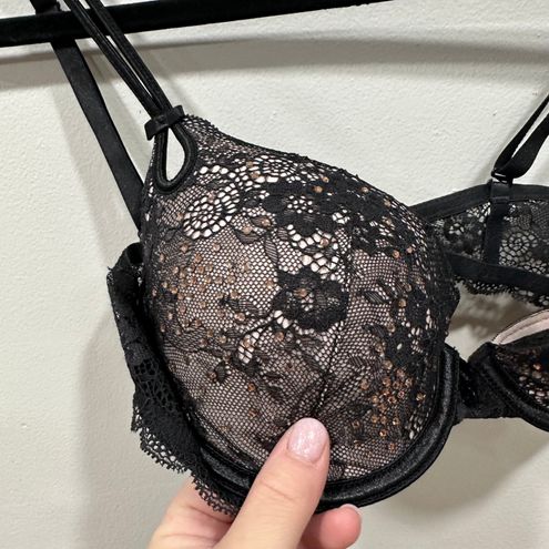 Victoria's Secret Victoria secret lace bra Size 32D Black - $32 - From  Karina