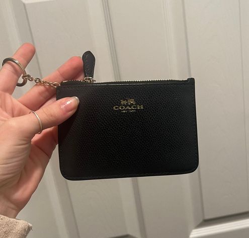 coach keychain pouch