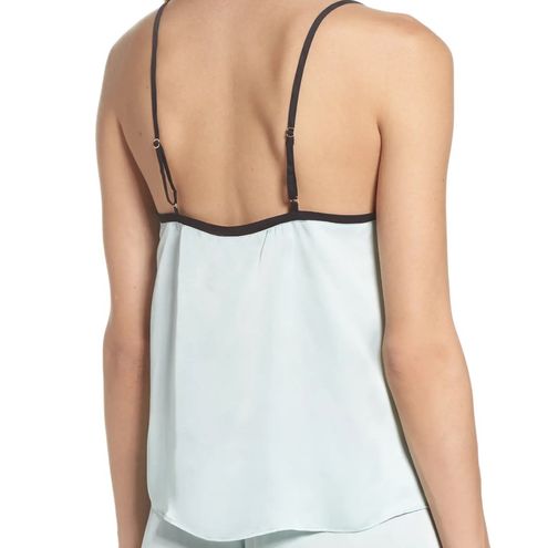 Chelsea28 Love Notes Ivory Black Satin Flyaway Tie Front Sleep Camisole Top  Multiple - $7 - From Milreca