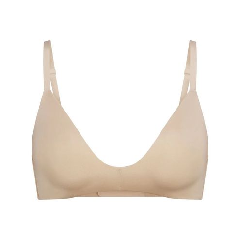 SKIMS NWT Nude Sand 46DD Wireless Form T-Shirt Demi Bra Kim