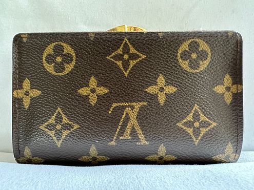 Louis Vuitton Monogram Porte Monnaie Billets VIENNOIS Bifold Wallet Brown -  $230 (58% Off Retail) - From Natasha