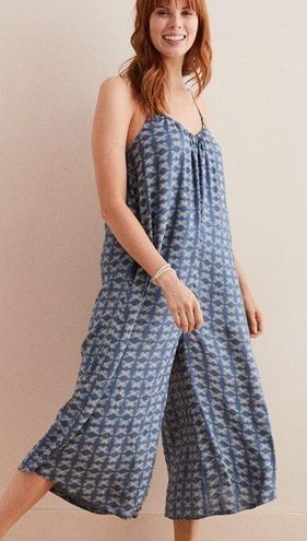 Aerie Butterfly Jumpsuit Blue Size L - $30 - From Jessica