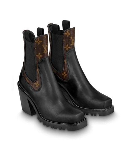 Louis Vuitton Limitless Ankle Boot Black Size 8 - $1250 (17% Off