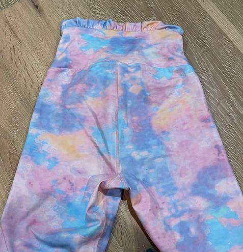 LoveShackFancy X Beach Riot Dana Legging Rainbow Multi Tie Dye -  ShopperBoard