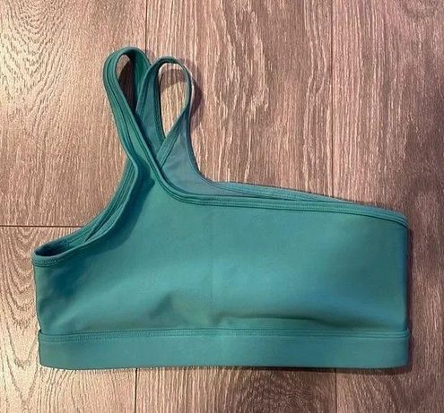 Alo Yoga Airlift Excite Sports Bra In Ocean Teal