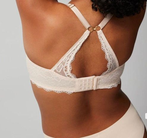 Soma Embraceable Enchanting Lace Push Up Bra, SZ 36D Tan - $36 (33% Off  Retail) - From Chandra