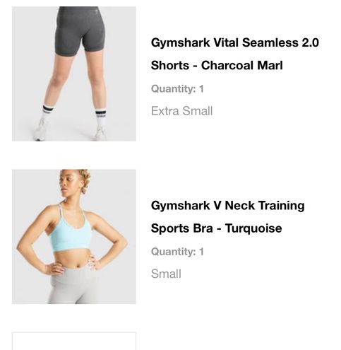 Gymshark Vital Seamless 2.0 Shorts Charcoal Marl