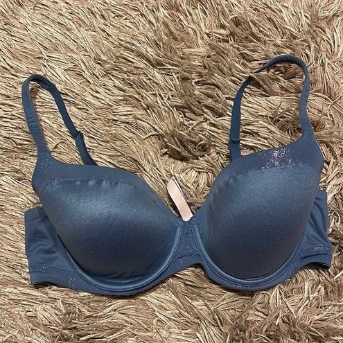 VICTORIA'S Secret 36D Padded Blue Glitter Bra