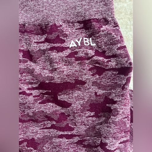 AYBL Camo Seamless Leggings - Burgandy Size XS - $23 New With Tags - From  Sarah