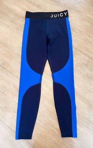 Juicy Couture Sport High Waist Leggings Size Small Blue - $29