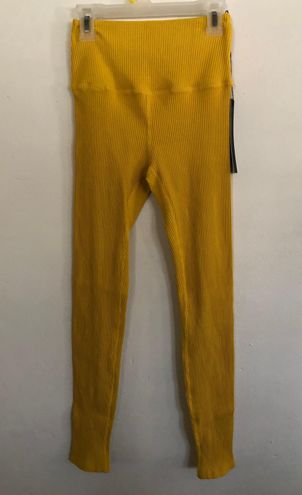 Carbon 38 NWT Ribbed 7/8 Legging Yellow Size XS - $48 (62% Off Retail) New  With Tags - From Maddie