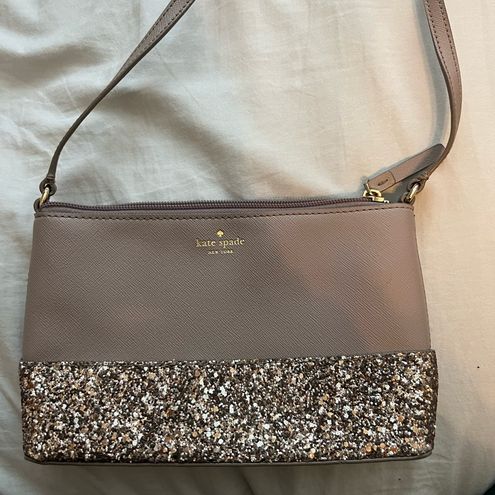 Kate Spade Greta Court Ramey Glitter Small Crossbody