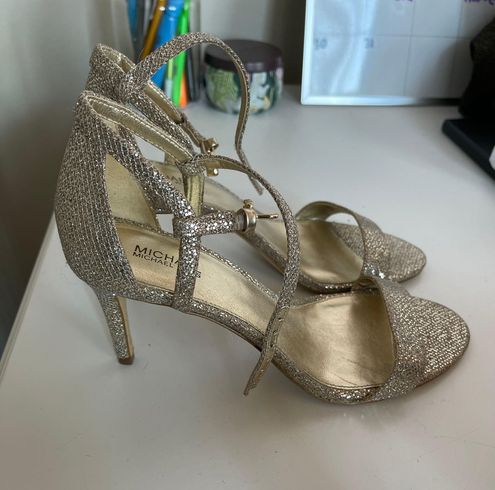 Michael Kors Gold High Heels Size 8 - $39 (61% Off Retail) - From Serena