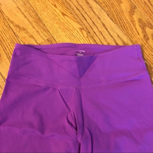 Zobha Cropped Yoga leggings Purple Women's SIZE 4 - $35 - From