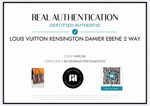 Louis Vuitton Kensington Damier Ebene 2 Way Brown - $1600 - From Fancy