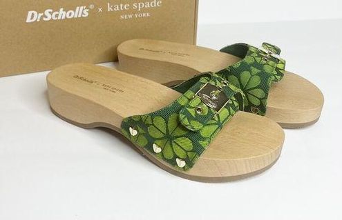 Kate Spade Dr. Scholl s X New York Spade Flower Sandal Size 6