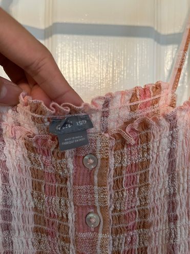 Aerie Smocked Dress Pink Size XS - $10 - From Jessica