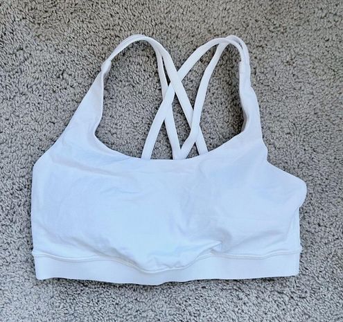 Lululemon Energy Bra White Size 6 - $32 - From Haley