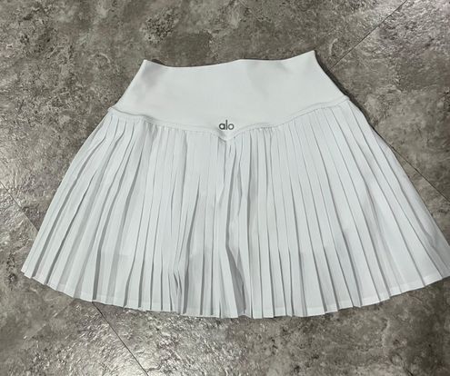 Alo Yoga, Grand Slam Tennis Skirt - White