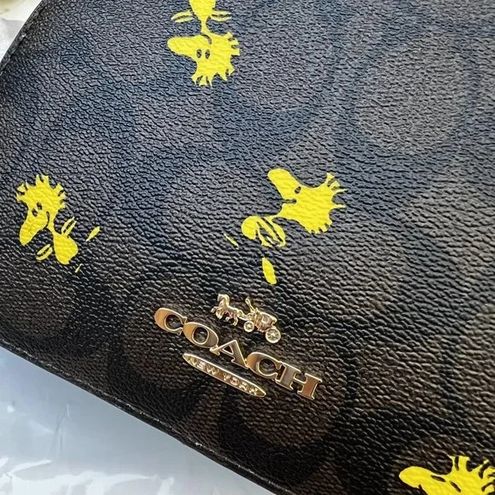 Coach X Peanuts Mini Serena Crossbody With Woodstock