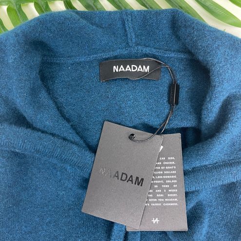 NAADAM Cashmere NAADAM Essential Cashmere Hoodie in Peacock Blue Size M -  $140 (20% Off Retail) New With Tags - From Thea