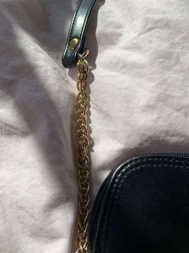 Liz Claiborne Gold Chain Black Leather Purse - $36 (34% Off Retail) - From  grace