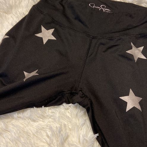 Jessica Simpson The Warm Up Star Leggings Black Medium - $17 - From N