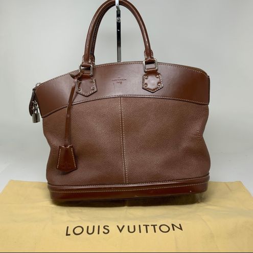 Louis Vuitton Suhali Leather Lockit PM Satchel (SHF-23755) – LuxeDH