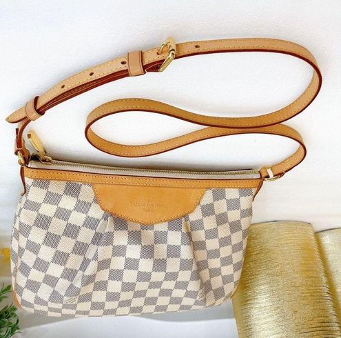 Louis Vuitton Discontinued Authentic LV Siracusa PM Damier Azur Crossbody  Bag - $1367 - From Uta