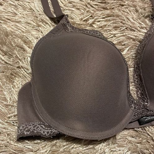 Simply Vera Vara Wang NWOT Padded Gray 34D Bra Size undefined