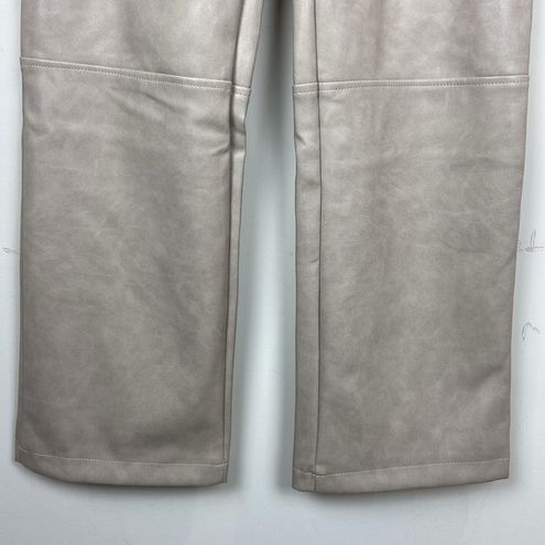 Bagatelle Faux Leather Cargo Pants