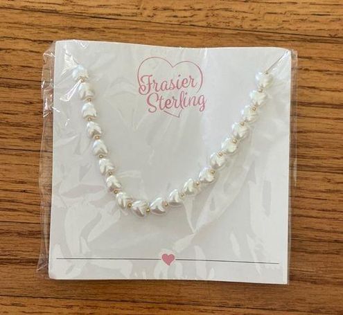 Frasier Sterling Malibu Freshwater Pearl Necklace