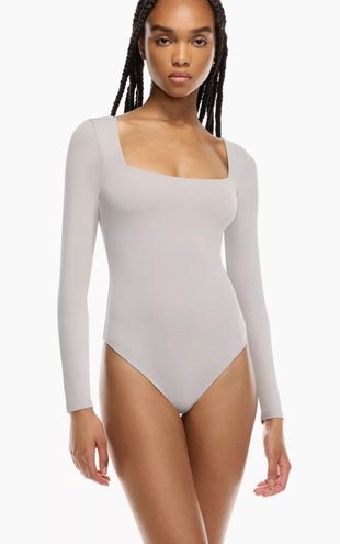 Babaton, Tops, New Babaton Contour Bodysuit Opal Grey