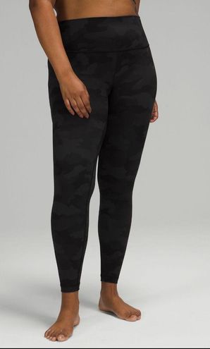 Lululemon Wunder Under 25” Leggings Heritage 365 Camo Deep Coal Multi Black  Size 2 - $41 (58% Off Retail) - From Maya