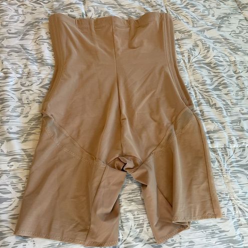 Honeylove SuperPower Sand Nude High Waist Shapewear Shorts Size 1X