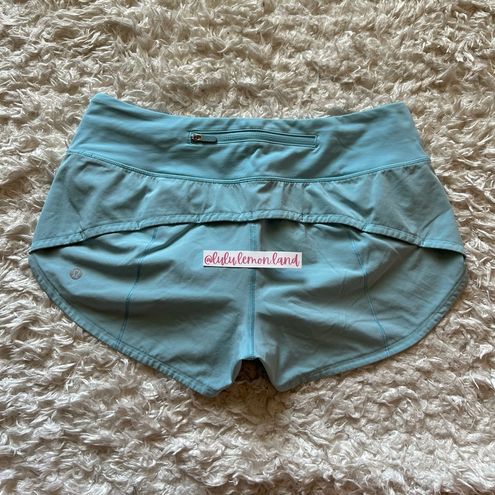 Lululemon Hydra Blue Speed Up Shorts 2.5” Size 4 - $69 - From Lululemon