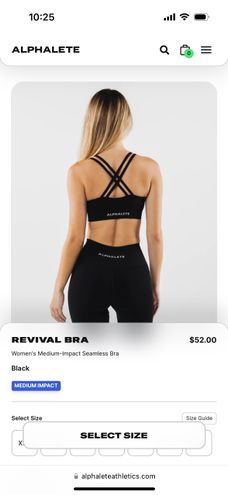 Revival Bra - White – Alphalete Athletics