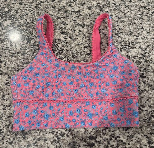 Love Shack Fancy X Beach Riot Sports Bra Pink - $36 (52% Off Retail) - From  Maddie