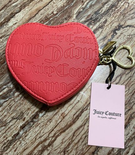 Juicy Couture Red Heart Coin Purse