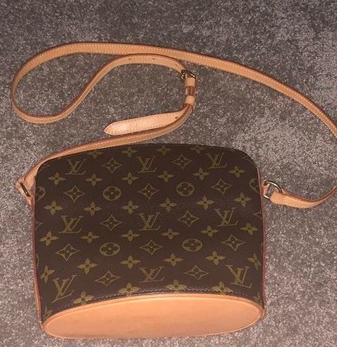 Louis Vuitton Monogram Drouot Crossbody Bag 923lv2