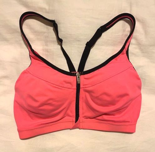 Victoria's Secret VSX Knockout Sports Bra with Zipper in pink - $14 (72%  Off Retail) - From Maggie