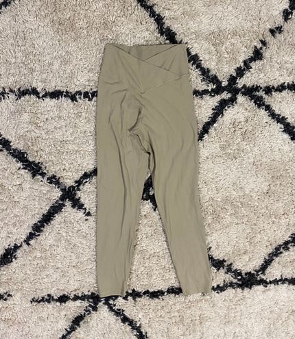 Aerie + OFFLINE Real Me High Waisted Crossover Legging (Earthen)